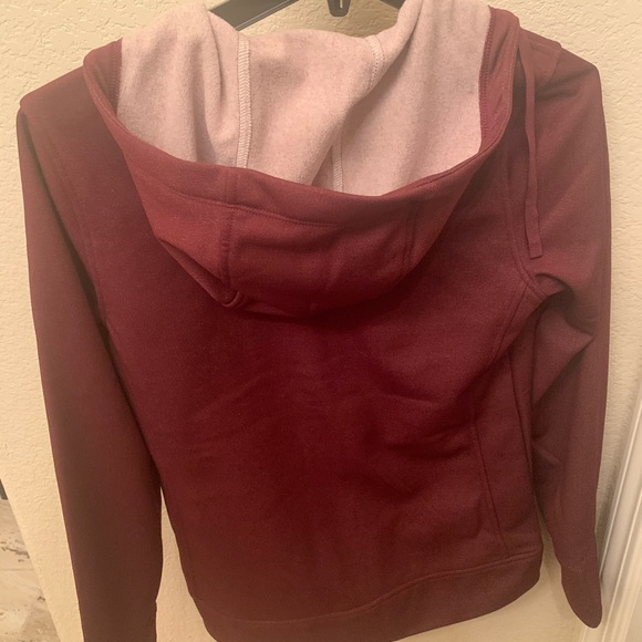 Two The North Face Maroon or Black Zip-up hoodie - Picture 6 of 11